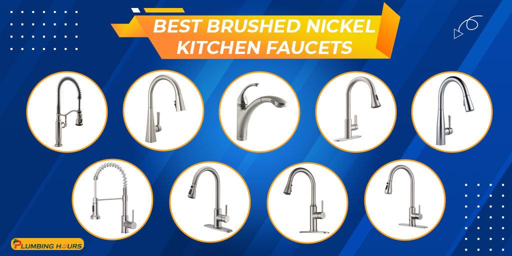 16 pull out brushed nickel kitchen sink faucet